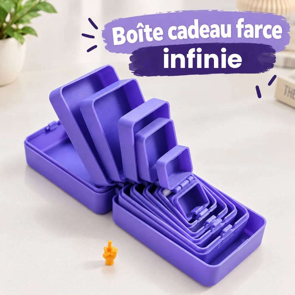 Boîte cadeau farce infinie