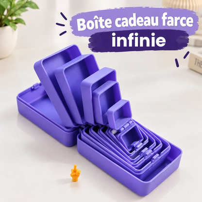 Boîte cadeau farce infinie